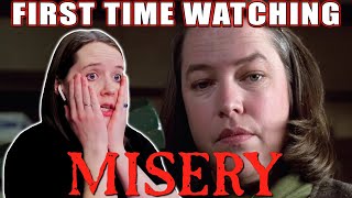 MISERY (1990) | First Time Watching | MOVIE REACTION | Kathy Bates is So Creepy!