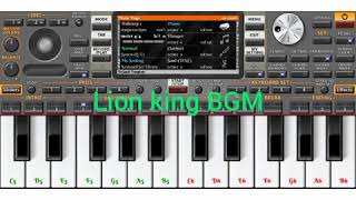 Lion king.. /Kalki BGM... In ORG 2020.... Keyboard notes....