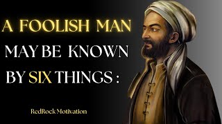 Short But Wise Arabic Proverbs and Sayings | Deep Arabic Wisdom | RedRock Motivation
