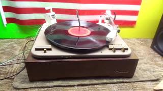 DEMO OF VINTAGE GARRARD TYPE A TURNTABLE FOR SALE