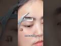 Eyebrow trimming tool set #funny #trending #makeup #shorts