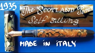 THE SCOTLAND Made in Italy in 1935 Fountain Pen Review