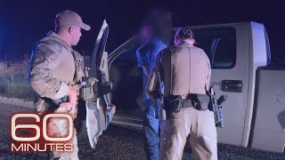 Patrolling the border with a Texas state trooper