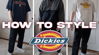 HOW TO STYLE: DICKIES 874 | Top 3 Dickies Outfits!