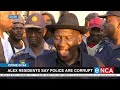 alex residents say police are corrupt