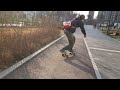 다운힐 끝내주는 동네 스무스스타 downhill street riding on smoothstar surf skateboard