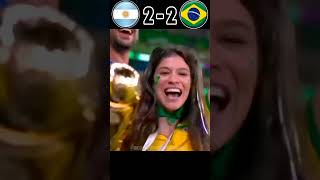 Brazil Vs Argentina world cup final imaginary highlights 2026 | Messi Vs Neymar #football #shorts