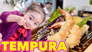 TEMPURA | SUTAN is the best singer with Asparagus! | Japanese Food Recipe