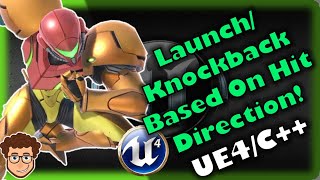 Knockback + Directional Launching | How To Make YOUR OWN SSB Game | Unreal and C++ Tutorial, Part 17