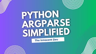 Python CLI Made Easy: argparse vs. sys.argv Explained