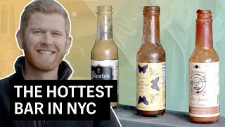 This New York bar only serves hot Sauce | My Shopify Business Story