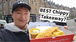 Scotland's BEST RATED FISH 'N' CHIPS Hole in the Wall! SALVATORE'S