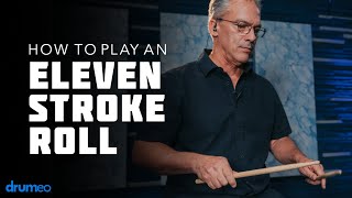 How To Play An Eleven Stroke Roll - Drum Rudiment Lesson