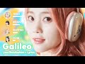 Kep1er - Galileo (Line Distribution + Lyrics Karaoke) PATREON REQUESTED