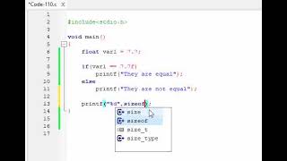 Comparing float variable with a double value In C Programming | Day#110 C Coding Challenge
