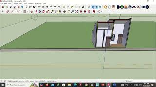 Membuat Potongan A A rumah type 36 part 1