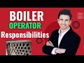 boiler operator responsibilities || Boiler operator work