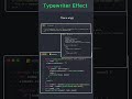 Typewriter Effect Using JavaScript  #coding #javascript #js #buddy4coding