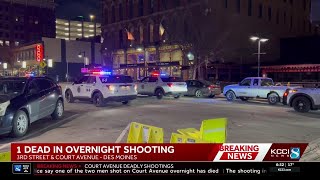 1 dead, 1 injured in New Year's Day shootings in Des Moines; police say incidents are unrelated