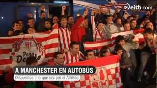 Europa League 2012: Aficionados del Athletic rumbo a Manchester