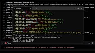 [Fixed] Gradle build failed with unknown error in Expo/React Native