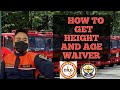 PAANO KUMUHA NG HEIGHT AND AGE WAIVER | BUREAU OF FIRE PROTECTION 2024