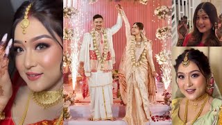 অভিনেত্ৰী দেবাশ্ৰী গগৈৰ বিয়াৰ Full video. স্বামী কোন হয়? ক'লৈ বিয়া হৈছে?