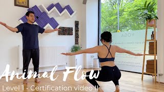 Animal Flow Level 1 - Certification Video 2 - Flow Call Out