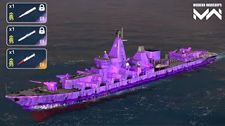 CN Project 1164E - Best ship for missile spam - Modern Warships Gameplay