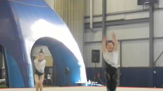 OGC Claire Wald Ben Senior FIG 11 16 Over Age MxP Dynamic 2014 Jeux FGQ Acrobatic Gymnastics