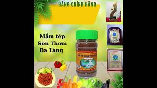 Mắm tép Sơn Thơm ba làng thanh hóa