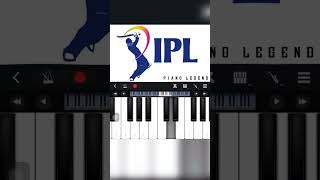IPL tune on piano | #ipl #iplt20 #ipl2023 #ytshots #jiocinema  #youtubeshorts