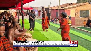 Honoring the legacy: One-Week Memorial for Osibisa's Teddy Osei at Atonsu-Chirapatre in Kumasi.