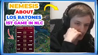 Nemesis About LOS RATONES FIRST Game in NLC 🤔