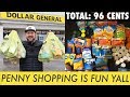 🛒 PENNY SHOP WITH ME at DOLLAR GENERAL - Good Cheap FUN!