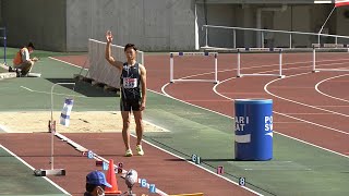 【第106回日本選手権】男子 走幅跳 決勝8位 ●吉田 弘道●