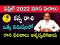 Kanya Rashi April 2022 Telugu | Rasi Phalalu 2022 | Monthly Horoscope | Nanaji Patnaik | #shorts