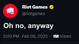 Riot really doesn't care anymore...