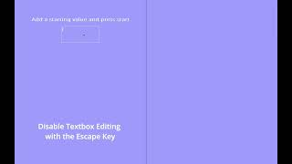 TextBox Demonstration 1