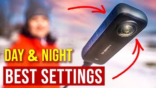 BEST SETTINGS FOR INSTA360 X3 | DAY & NIGHT | Guide for beginners