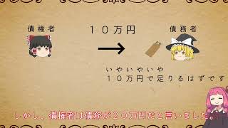 民法を１条から順に解説するよ！　第４９２条　弁済の提供の効果　【民法改正対応】【ゆっくり・VOICEROID解説】