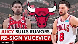 JUICY Bulls Rumors On Re-Signing Nikola Vucevic In NBA Free Agency & Trading Up In 2023 NBA Draft