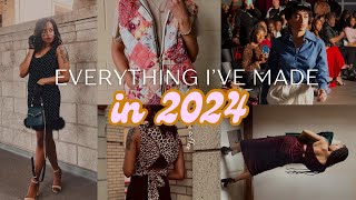 Everything I’ve Made in 2024🧵 | sewing \u0026 Upcycle