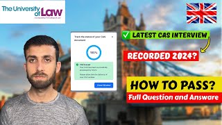 How to Crack Ulaw Pre-Recorded CAS Shield Interview 2024 | Latest Updates #internationalstudents