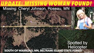 BREAKING NEWS UPDATE: Missing Woman Found Safe In Northern Minnesota Forest After Night In The Woods