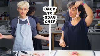 Troye Sivan Tries to Keep Up with a Professional Chef | Back-to-Back Chef | Bon