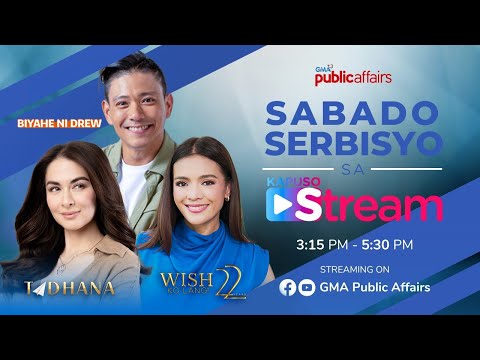 Kapuso Stream: TADHANA, WISH KO LANG, BIYAHE NI DREW | LIVESTREAM | AUGUST 10, 2024