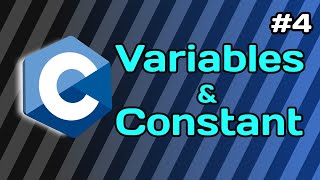 Variables and Constant in C || C Programming Tutorial || Beginners