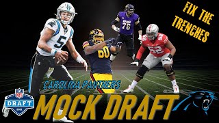 2021 NFL MOCK DRAFT 3.0 - Carolina Panthers Full 7 Round Mock Draft | | FIX THE TRENCHES