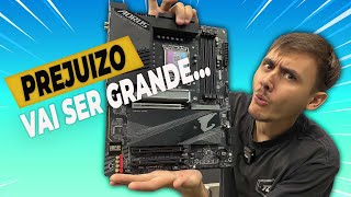 MAIS UM QUE TENTOU MONTAR O PC E O PREJUIZO FOI GRANDE